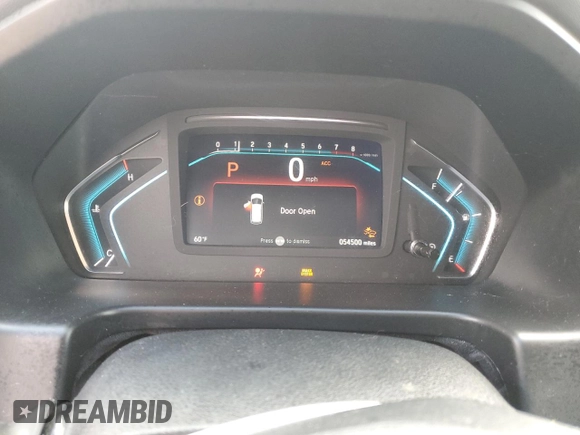 2020 Honda Odyssey Elite with VIN 5FNRL6H91LB032529, listed as a Copart auction lot 47424275 with 54,500 mi miles and Salvage Title. Bid and sale history available at DreamBid. Image 9.