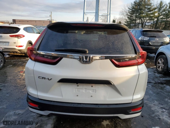 2021 Honda CR-V LX with VIN 5J6RW1H25ML002052, listed as a Copart auction lot 86170804 with 0 mi miles and Salvage Title. Bid and sale history available at carsss.com. Image 6.