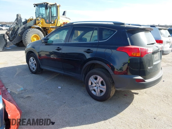 2015 Toyota RAV4 LE with VIN 2T3BFREV6FW366890, listed as a IAAI auction lot 41730097 with 45,920 mi miles. Bid and sale history available at carsss.com. Image 3.