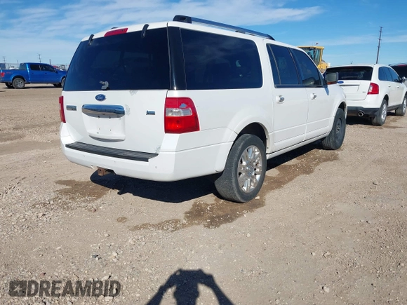 2011 Ford Expedition Max Limited with VIN 1FMJK2A58BEF15821, listed as a IAAI auction lot 41593051 with 288,260 mi miles and . Bid and sale history available at DreamBid. Image 4.