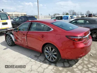 2021 Mazda 6 Grand Touring with VIN JM1GL1TYXM1615197, listed as a Copart auction lot 51065135 with 21,939 mi miles and Salvage Title. Bid and sale history available at carsss.com. Image 2.