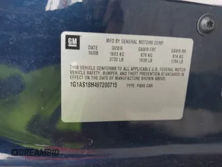 2009 Chevrolet Cobalt LS with VIN 1G1AS18H497200715, listed as a IAAI auction lot 42123523 with 124,278 mi miles and . Bid and sale history available at DreamBid. Image 9.