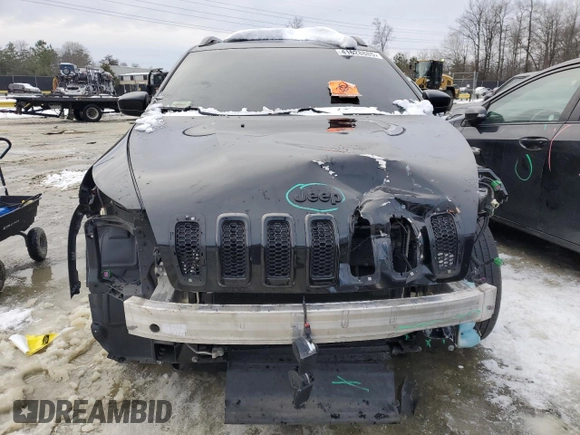 2016 Jeep Cherokee 75th Anniversary with VIN 1C4PJMCB7GW218945, listed as a Copart auction lot 41628885 with 103,604 mi miles and Salvage Title. Bid and sale history available at carsss.com. Image 5.