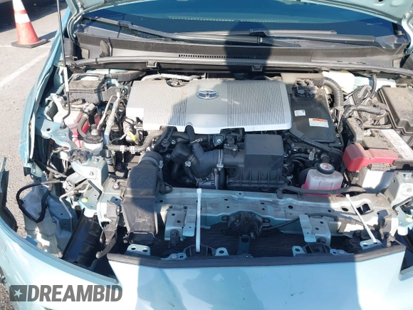 2022 Toyota Prius L Eco with VIN JTDKAMFU8N3188831, listed as a IAAI auction lot 42021222 with 39,629 mi miles and . Bid and sale history available at DreamBid. Image 10.