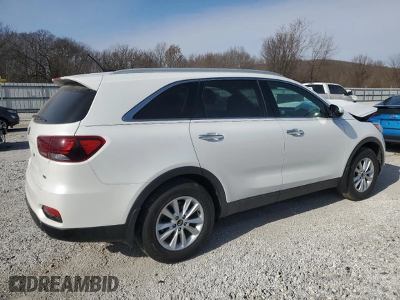 2020 Kia Sorento L with VIN 5XYPG4A37LG662621, listed as a Copart auction lot 89252095 with 86,549 mi miles and Salvage Title. Bid and sale history available at DreamBid. Image 3.