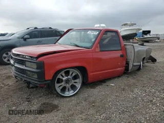 1996 Chevrolet Silverado 1500 with VIN 1GCEC14W4TZ229105, listed as a Copart auction lot 47544315 with 248,818 mi miles and Salvage Title. Bid and sale history available at DreamBid. Image 1.