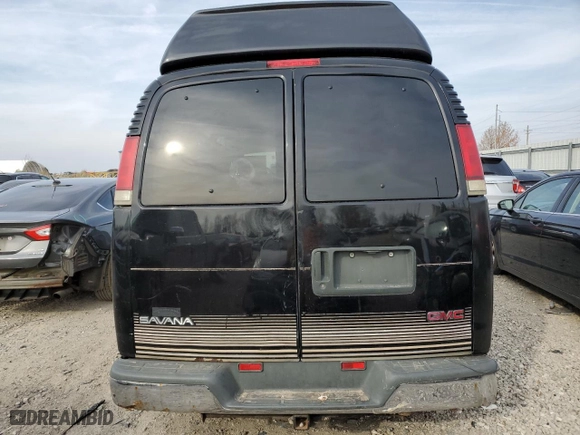 1999 GMC Savana Cargo Van YF7 Upfitter with VIN 1GDFG15R0X1070603, listed as a Copart auction lot 77944014 with 0 mi miles and Clean Title. Bid and sale history available at carsss.com. Image 6.