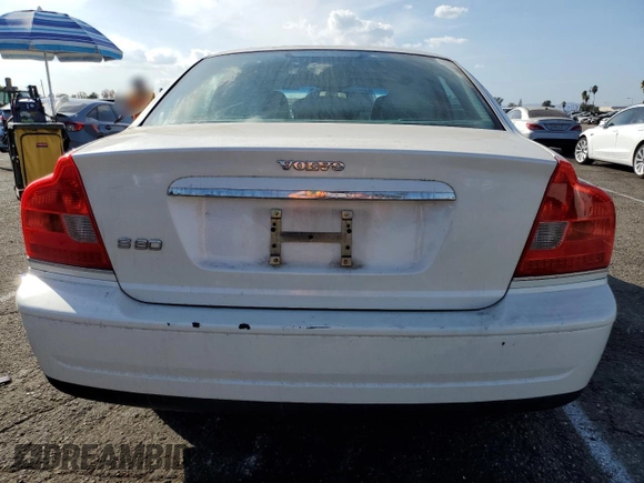 2005 Volvo S80 with VIN YV1TS592151405773, listed as a Copart auction lot 81378724 with 74,219 mi miles and Clean Title. Bid and sale history available at carsss.com. Image 6.