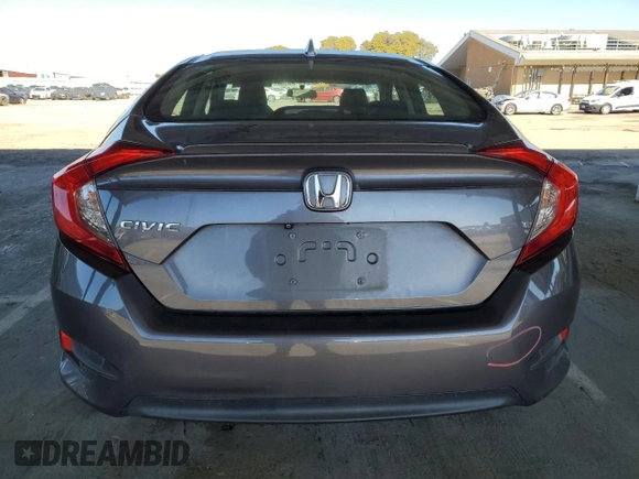 2017 Honda Civic Sedan EX-T with VIN 2HGFC1F34HH648975, listed as a Copart auction lot 47972315 with 169,999 mi miles and Salvage Title. Bid and sale history available at carsss.com. Image 6.