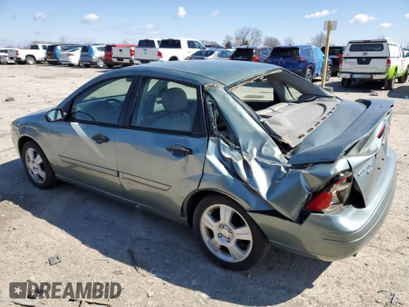2005 Ford Focus S with VIN 1FAHP34N75W180609, listed as a Copart auction lot 50186265 with 98,337 mi miles and Salvage Title. Bid and sale history available at carsss.com. Image 2.