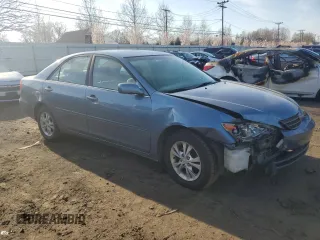 2004 Toyota Camry LE with VIN 4T1BF32K44U579611, listed as a Copart auction lot 53789705 with 168,375 mi miles and Salvage Title. Bid and sale history available at carsss.com. Image 4.