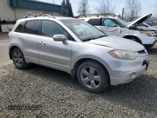 2007 Acura RDX with VIN 5J8TB18207A012013, listed as a Copart auction lot 51611665 with 201,379 mi miles and Clean Title. Bid and sale history available at carsss.com. Image 4.