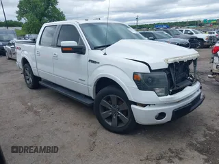 2013 Ford F-150 XL with VIN 1FTFW1CT7DKD05767, listed as a IAAI auction lot 42349214 with 158,324 mi miles and . Bid and sale history available at DreamBid. Image 1.