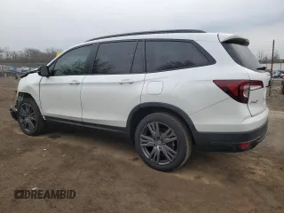 2022 Honda Pilot Sport with VIN 5FNYF6H32NB092272, listed as a Copart auction lot 47197305 with 20,770 mi miles and Salvage Title. Bid and sale history available at DreamBid. Image 2.