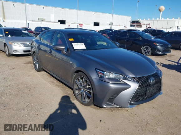 2016 Lexus GS 350 with VIN JTHBZ1BL2GA007238, listed as a IAAI auction lot 41070440 with 83,678 mi miles. Bid and sale history available at carsss.com. Image 1.
