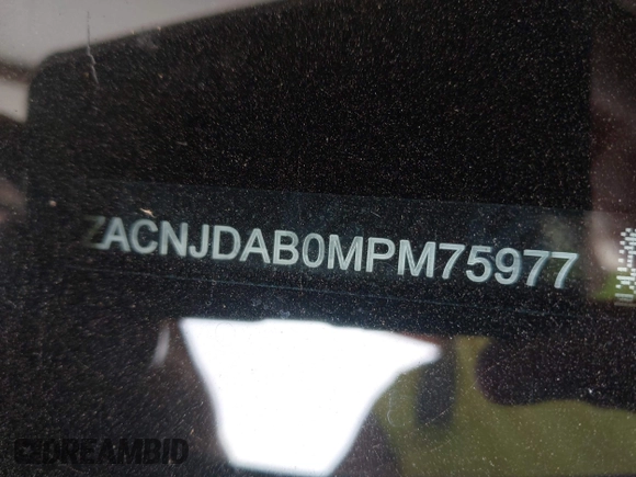 2021 Jeep Renegade Sport с VIN ZACNJDAB0MPM75977, выставлен на аукционе IAAI как лот 42587928 с пробегом 42 705 миль миль и . История ставок и продаж доступна на DreamBid. Изображение 9.