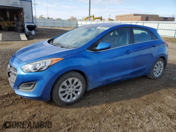 2017 Hyundai Elantra GT with VIN KMHD35LHXHU361887, listed as a Copart auction lot 79033524 with 106,011 mi miles and Clean Title. Bid and sale history available at carsss.com. Image 1.