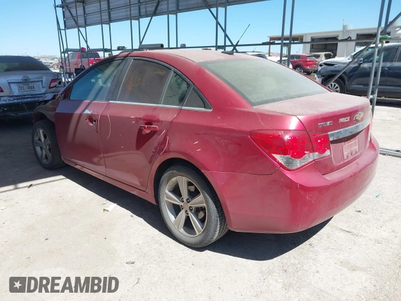 2012 Chevrolet Cruze LT w/2LT with VIN 1G1PG5SCXC7130838, listed as a IAAI auction lot 41828319 with 131,637 mi miles. Bid and sale history available at carsss.com. Image 3.