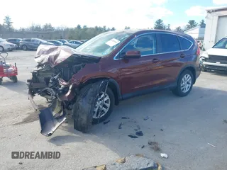 2016 Honda CR-V EX with VIN 5J6RM4H59GL001962, listed as a IAAI auction lot 41890901 with 105,255 mi miles and . Bid and sale history available at DreamBid. Image 2.
