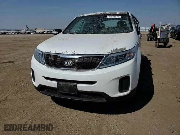 2014 Kia Sorento LX with VIN 5XYKT3A63EG524751, listed as a Copart auction lot 50578515 with 120,947 mi miles and Salvage Title. Bid and sale history available at carsss.com. Image 11.