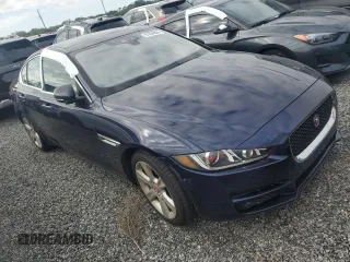 2017 Jaguar XE with VIN SAJAE4BN4HA968647, listed as a Copart auction lot 81204584 with Not Provided miles and Salvage Title. Bid and sale history available at DreamBid. Image 4.
