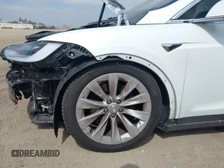 2020 Tesla Model X Long Range with VIN 5YJXCDE26LF238982, listed as a IAAI auction lot 42100220 with 44,804 mi miles. Bid and sale history available at carsss.com. Image 23.