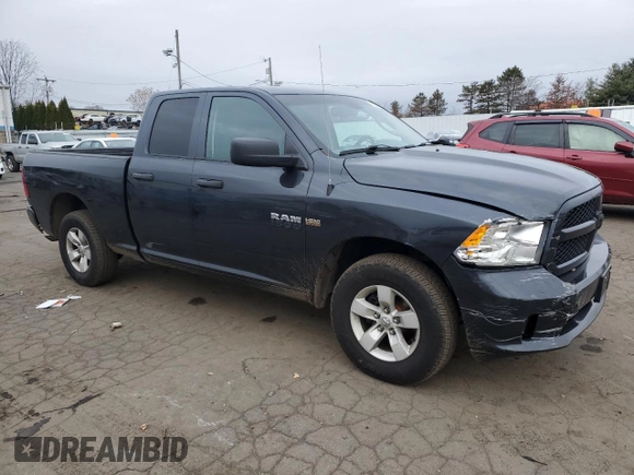 2018 Ram 1500 Express with VIN 1C6RR7FG9JS221779, listed as a Copart auction lot 85546044 with 97,391 mi miles and Salvage Title. Bid and sale history available at carsss.com. Image 4.