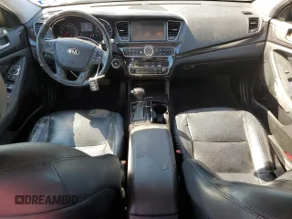2014 Kia Cadenza Premium with VIN KNALN4D73E5148342, listed as a Copart auction lot 46163195 with 148,446 mi miles and Clean Title. Bid and sale history available at carsss.com. Image 8.