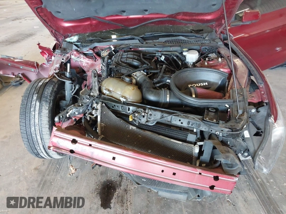 2015 Ford Mustang V6 with VIN 1FA6P8AM1F5359140, listed as a IAAI auction lot 42210615 with Not provided miles and . Bid and sale history available at DreamBid. Image 10.