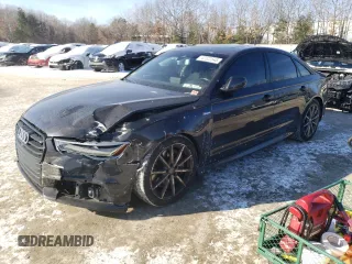 2016 Audi A6 Premium Plus with VIN WAUFGAFC2GN007118, listed as a Copart auction lot 46515315 with 69,099 mi miles and Salvage Title. Bid and sale history available at DreamBid. Image 1.