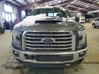 2017 Ford F-150 XL with VIN 1FTFX1EF7HFC55035, listed as a Copart auction lot 45497235 with 62,797 mi miles and Salvage Title. Bid and sale history available at carsss.com. Image 5.