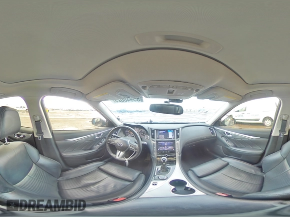 2018 Infiniti Q50 Sport z VIN JN1EV7AP5JM358123, wystawiony jako Copart lot #55940025 z przebiegiem 81 503 mil mil oraz Szkoda całkowita • Salvage title. Historia ofert i sprzedaży dostępna na DreamBid. Obrazek 14.