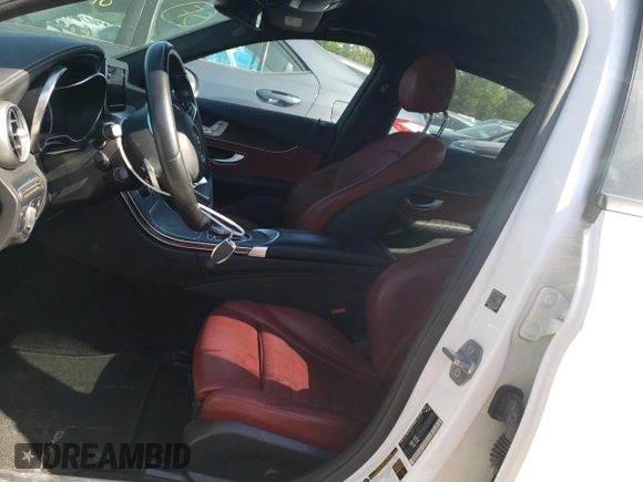 2017 Mercedes-Benz C C 300 with VIN 55SWF4JB9HU232141, listed as a Copart auction lot 52758905 with 86,645 mi miles and Salvage Title. Bid and sale history available at carsss.com. Image 7.
