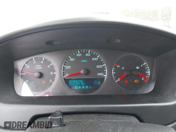 2013 Chevrolet Impala LTZ with VIN 2G1WC5E39D1202260, listed as a IAAI auction lot 41908155 with 210,193 mi miles and . Bid and sale history available at DreamBid. Image 7.
