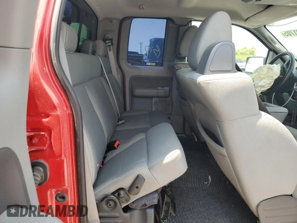 2008 Ford F-150 STX with VIN 1FTRX14W58FB17296, listed as a Copart auction lot 58791705 with Not provided miles and Clean title. Bid and sale history available at DreamBid. Image 10.