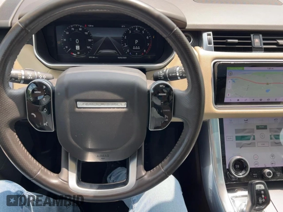 2019 Land Rover Range Rover Sport HSE with VIN SALWR2RV1KA827795, listed as a Copart auction lot 59613175 with 70,148 mi miles and Clean title. Bid and sale history available at DreamBid. Image 7.