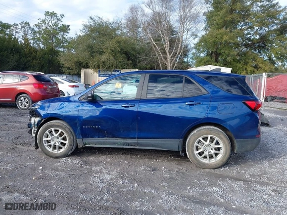 2022 Chevrolet Equinox LS with VIN 3GNAXHEV9NS240299, listed as a IAAI auction lot 41326726 with 74,036 mi miles. Bid and sale history available at carsss.com. Image 15.