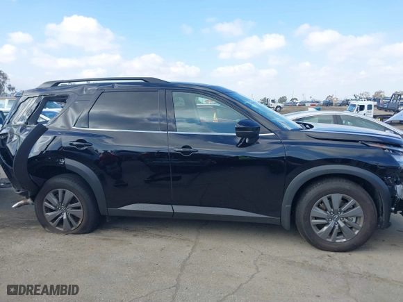 2024 Nissan Pathfinder SV with VIN 5N1DR3BB3RC280706, listed as a IAAI auction lot 41496141 with 8,003 mi miles. Bid and sale history available at carsss.com. Image 13.