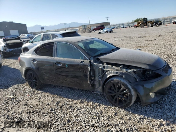 2007 Lexus IS 350 with VIN JTHBE262372007939, listed as a Copart auction lot 61775925 with 146,064 mi miles and Salvage title. Bid and sale history available at DreamBid. Image 4.