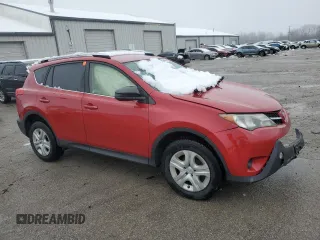 2013 Toyota RAV4 LE with VIN JTMZFREV9DD005260, listed as a Copart auction lot 44348425 with 223,991 mi miles and Salvage Title. Bid and sale history available at DreamBid. Image 4.