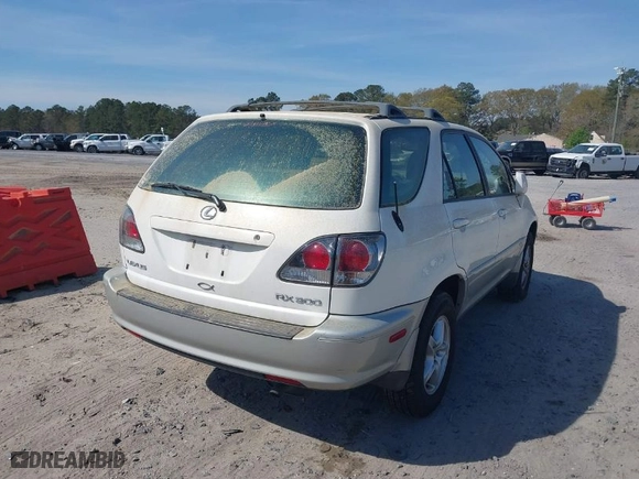 2002 Lexus RX 300 with VIN JTJGF10U920129117, listed as a IAAI auction lot 41898105 with 185,752 mi miles. Bid and sale history available at carsss.com. Image 4.