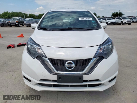 2017 Nissan Note SL with VIN 3N1CE2CP0HL367470, listed as a Copart auction lot 58926575 with 129,480 mi miles and Salvage title. Bid and sale history available at DreamBid. Image 5.