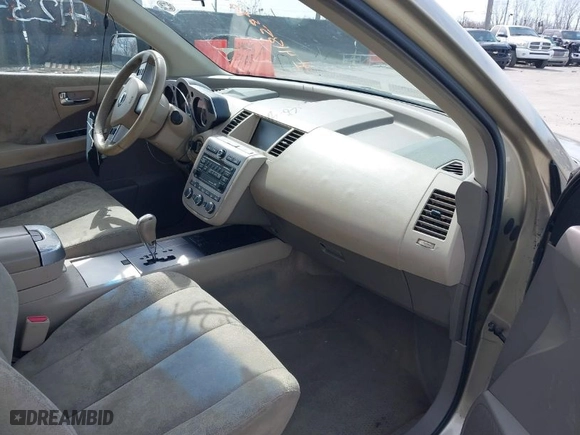 2006 Nissan Murano SL with VIN JN8AZ08W46W542957, listed as a IAAI auction lot 41858906 with 59,275 mi miles. Bid and sale history available at carsss.com. Image 5.