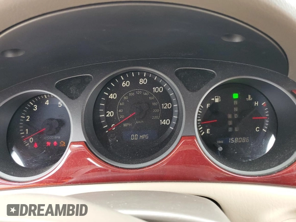 2002 Lexus ES 300 с VIN JTHBF30G225030403, выставлен на аукционе Copart как лот 54374635 с пробегом 158 086 миль миль и Списание • Salvage title. История ставок и продаж доступна на DreamBid. Изображение 9.