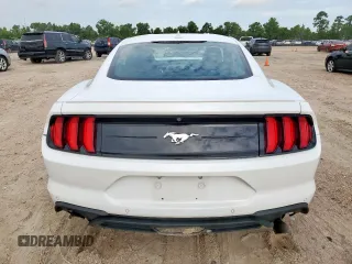 2022 Ford Mustang EcoBoost with VIN 1FA6P8TH6N5100254, listed as a Copart auction lot 64054365 with 75,098 mi miles and Salvage title. Bid and sale history available at DreamBid. Image 7.