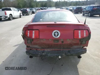 2011 Ford Mustang V6 with VIN 1ZVBP8AM1B5105444, listed as a Copart auction lot 47071455 with Not Provided miles and Salvage Title. Bid and sale history available at carsss.com. Image 6.