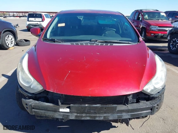 2014 Hyundai Elantra Limited with VIN 5NPDH4AE7EH534926, listed as a IAAI auction lot 41857256 with 135,932 mi miles. Bid and sale history available at carsss.com. Image 12.