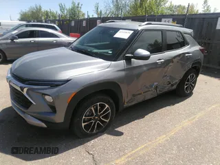 2025 Chevrolet TrailBlazer LT with VIN KL79MPSP1SB126354, listed as a IAAI auction lot 42153879 with 4,810 mi miles and . Bid and sale history available at DreamBid. Image 18.