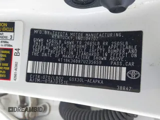 2007 Toyota Avalon XL with VIN 4T1BK36B87U235659, listed as a IAAI auction lot 41311087 with 74,760 mi miles. Bid and sale history available at carsss.com. Image 9.