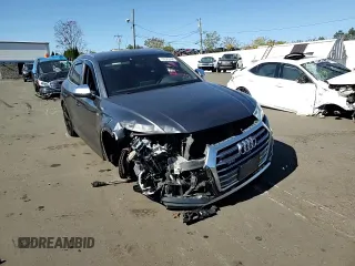2018 Audi SQ5 Prestige with VIN WA1C4AFY9J2209340, listed as a Copart auction lot 75525344 with 77,522 mi miles and Salvage Title. Bid and sale history available at DreamBid. Image 11.